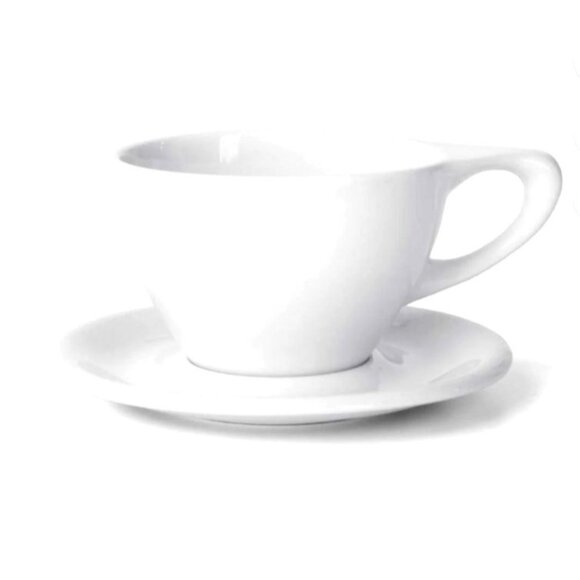 NotNeutral espresso  White Porcelain Cup & Saucer Set - Picture 2 of 9